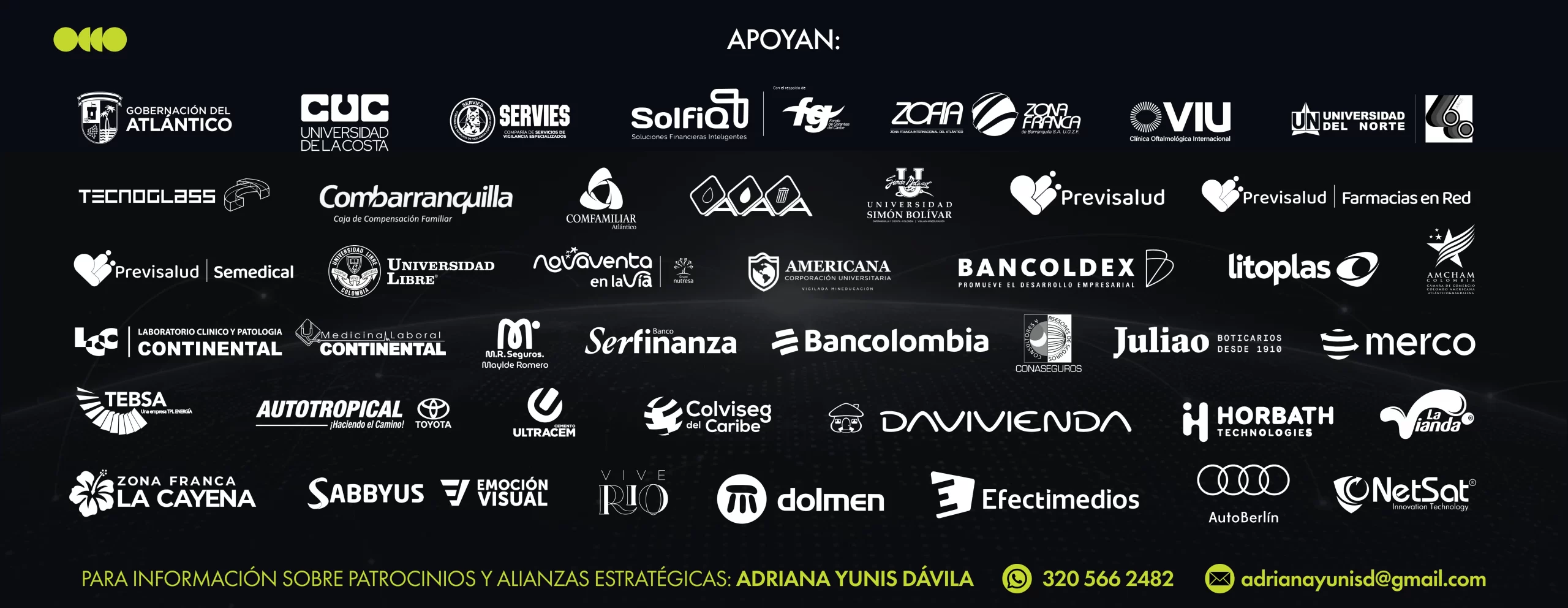 Logos de patrocinadores CBF 2026