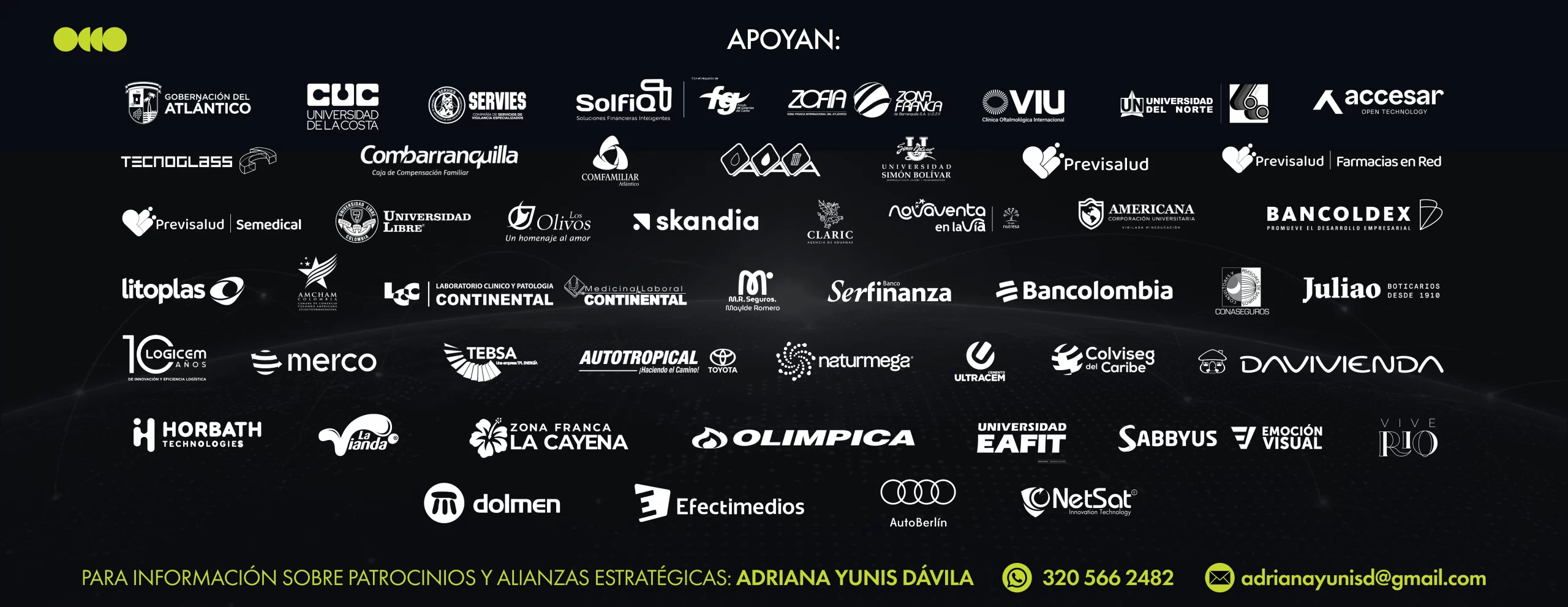 Logos de patrocinadores CBF 2026