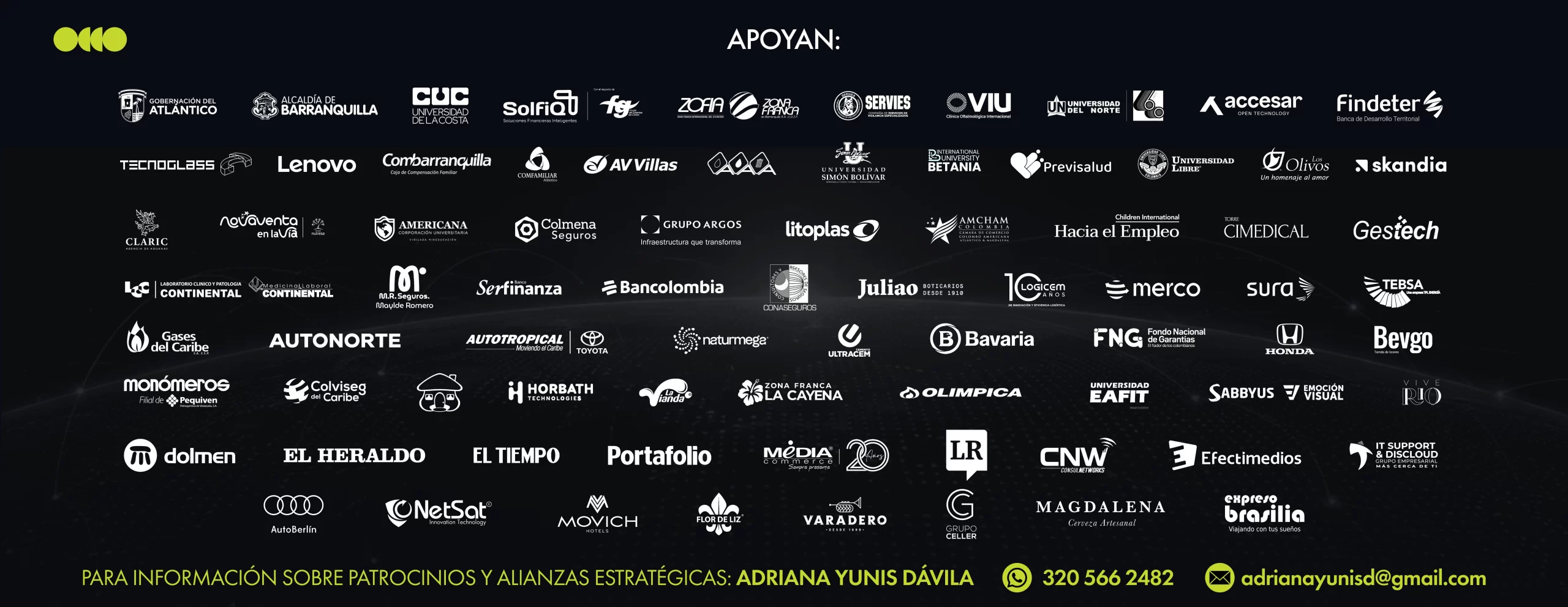 Logos de patrocinadores CBF 2026