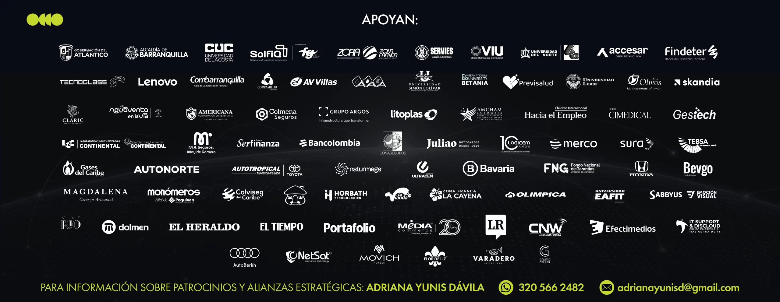Logos de patrocinadores CBF 2026