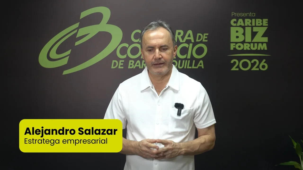 Alejandro Salazar durante su conferencia en CBF 2026