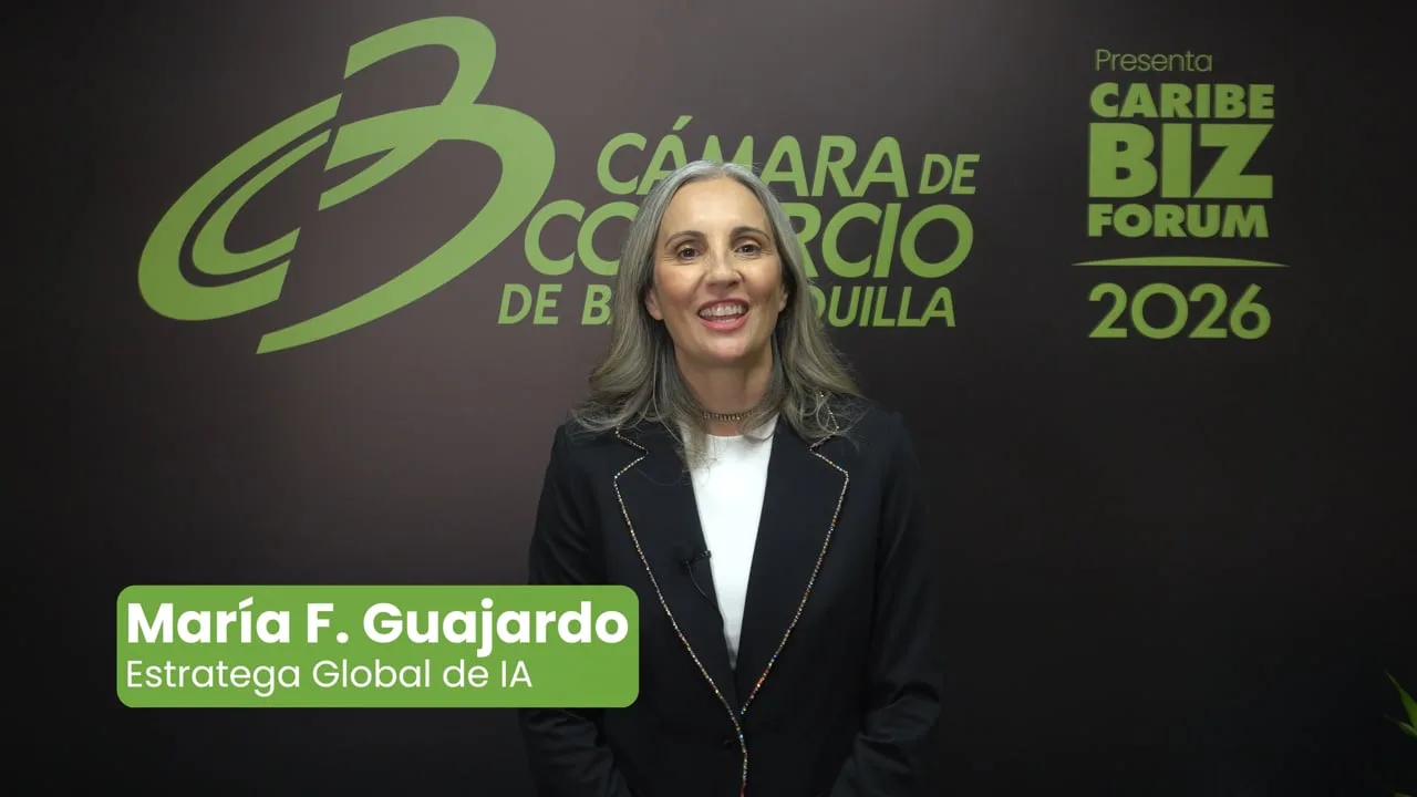 María F. Guajardo durante su conferencia en CBF 2026