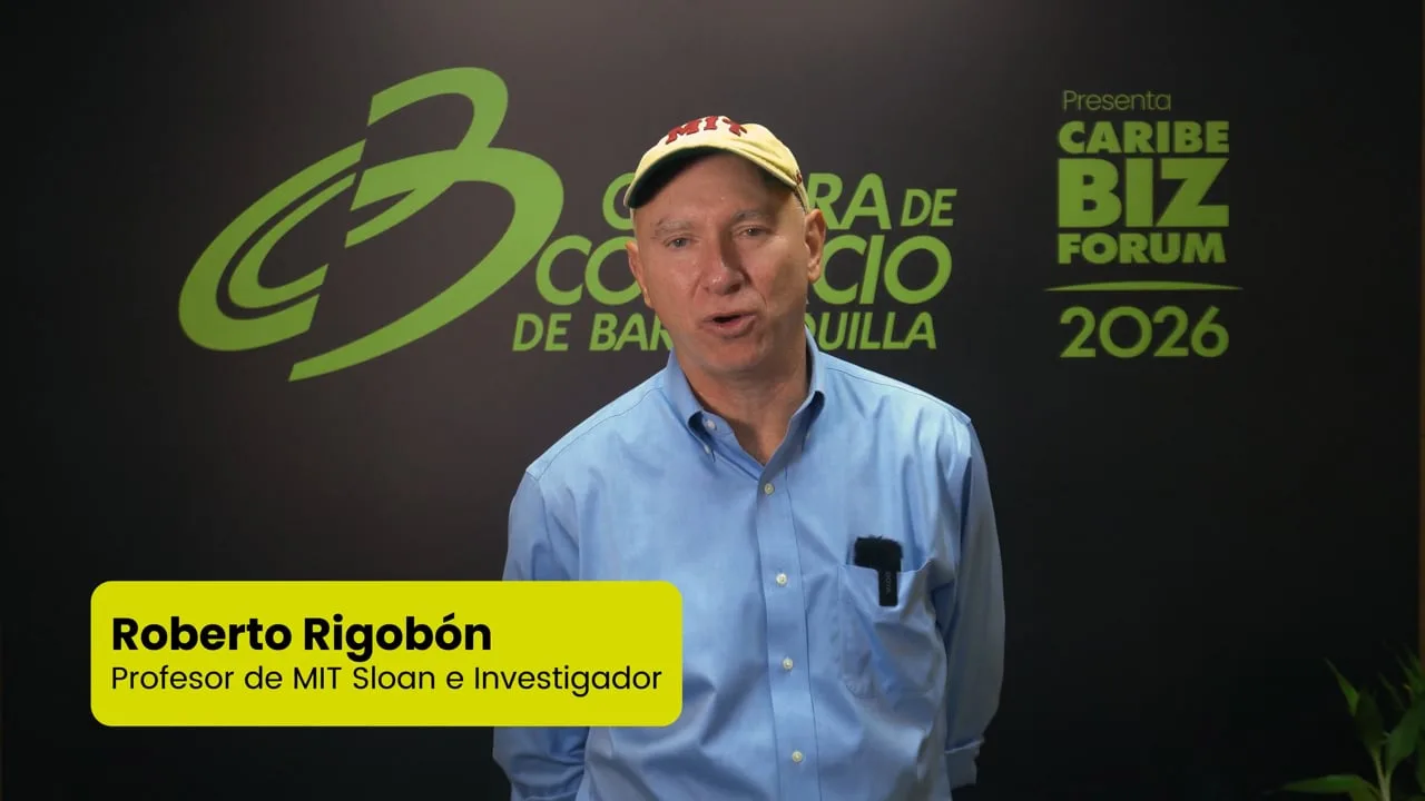 Roberto Rigobón durante su conferencia en CBF 2026