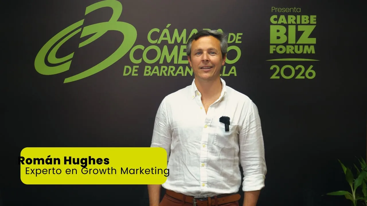 Román Hughes durante su conferencia en CBF 2026